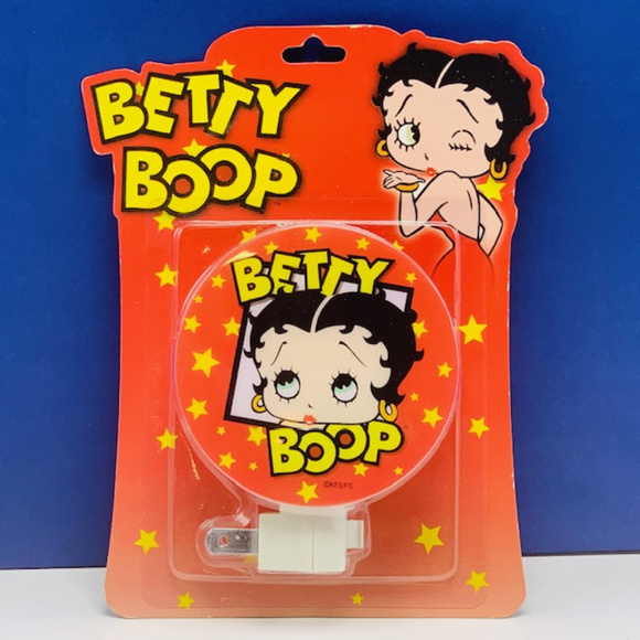 Betty Boop night light new rotary shade retro vtg - Picture 1 of 3